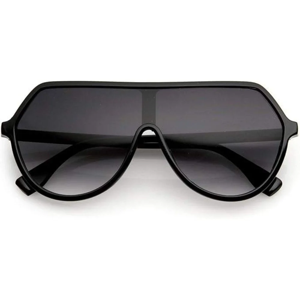 Oversized Shield Sunglasses Fashion Visor Shades Trendy Sun Glasses‎